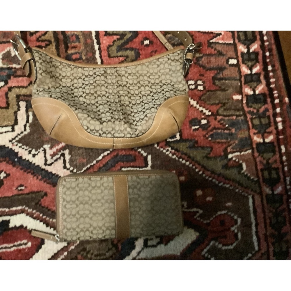 Coach mini HOBO and wallet